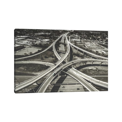 Highway Crossing 1 Piece Wall Art on Canvas