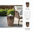 20" Tiziano Bronze Garden Stool