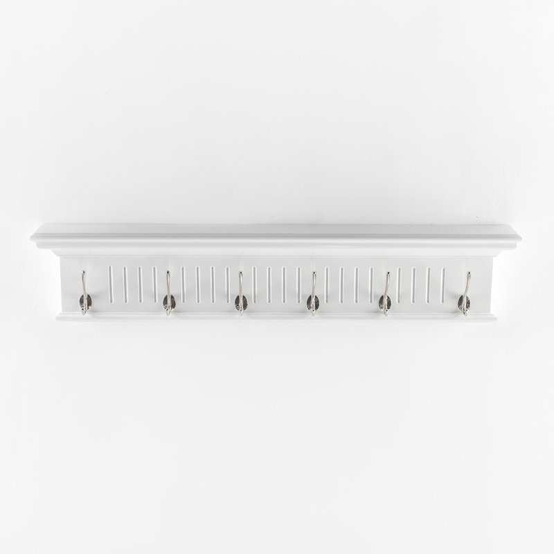 Arlean 6 Hook Coat Rack