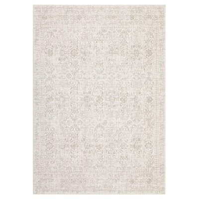 Rectangle Abstract Washable Area Rug