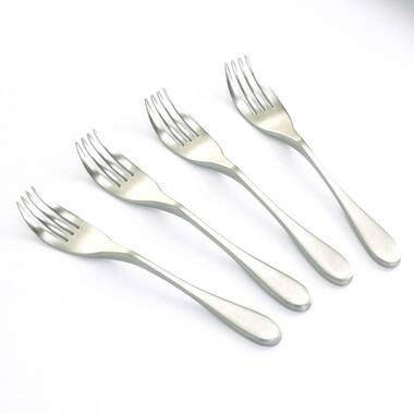 Pattern Matte Silverware Set for 8,40-Piece Gothic Matte Black Flatware set,U