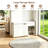 Entryway Shoe Bench with Hidden Cabinet