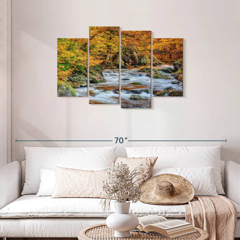 Alvord Smoky Mountain Stream, H 27 po x l 43 po