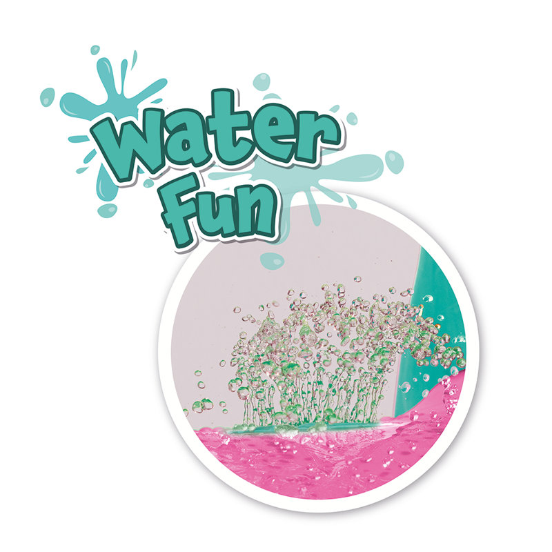 Big Splash Slide, Pink/Teal