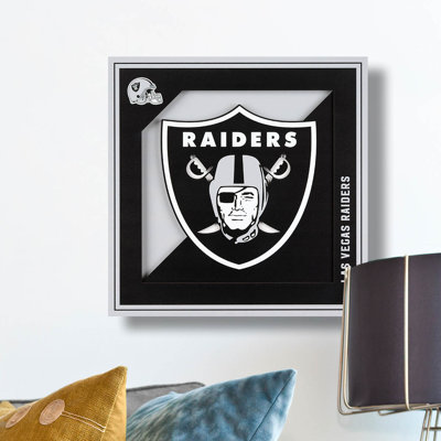 NFL 3D Logo Series Wall Art - 12x12