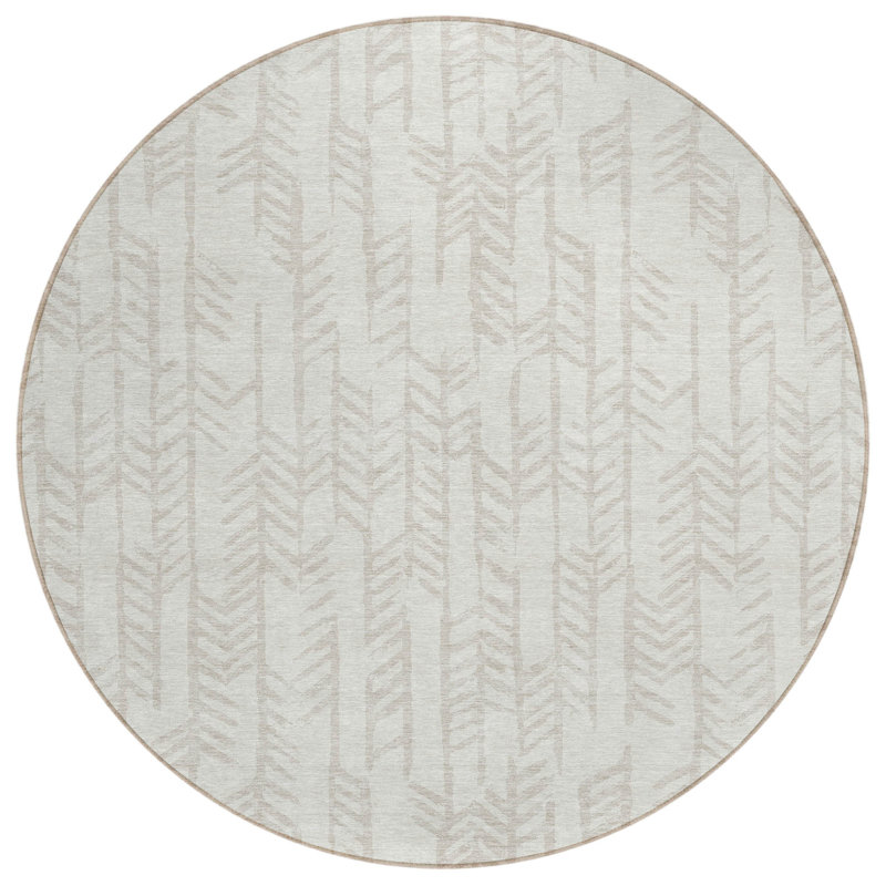 Tapis 8 po ivoire et beige