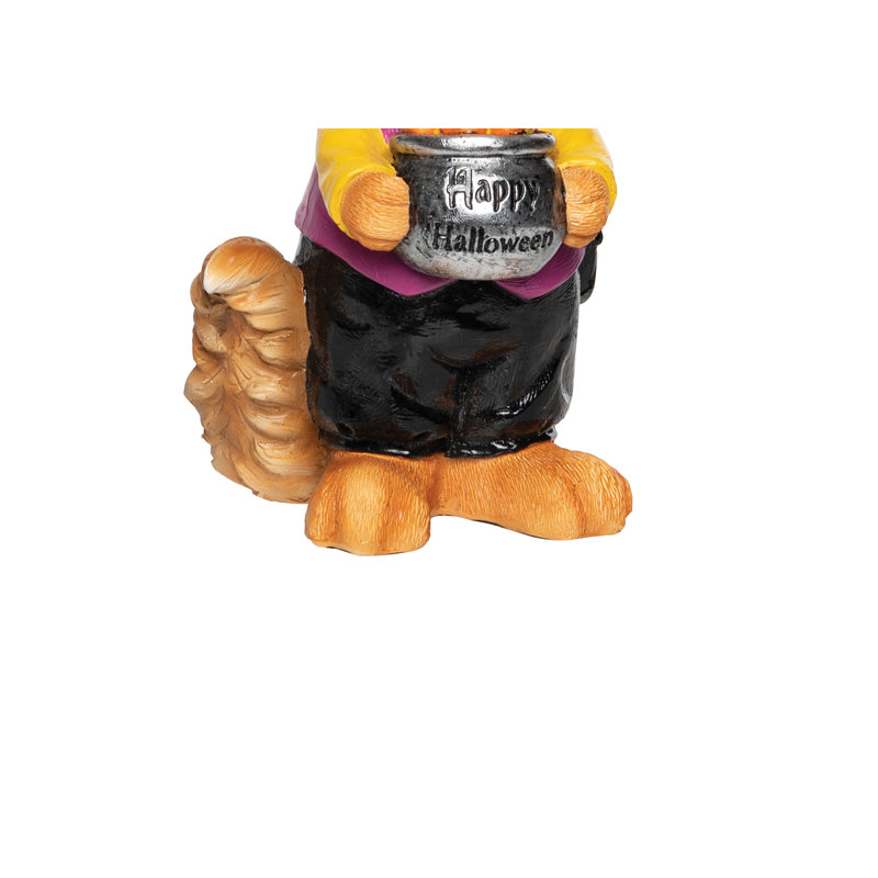 Figurine d'Halloween pirate écureuil