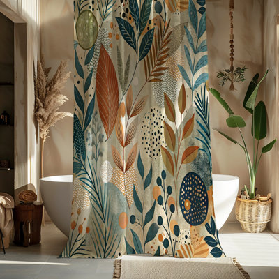 Jungle Botanical  Shower Curtain