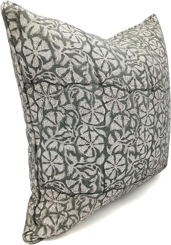 Linen Square Pillow Cover, 14" x 14"
