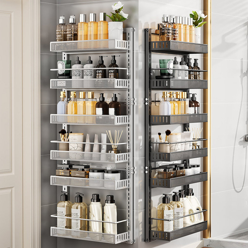 Metal Overdoor Organizer, Black