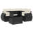 Vidaxl Garden Sofa Set Black