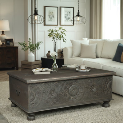 Harleen Solid Wood Single Coffee Table
