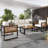 4-pieces Outdoor Furniture sofa Conversation Set-52526877