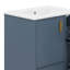 Meuble-lavabo 24 po avec lavabo en céramique, petit meuble-lavabo moderne avec tiroir à 2 niveaux et support de rangement-365074211