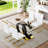 5-Piece Glass Top Dining Table Sets-1442998272