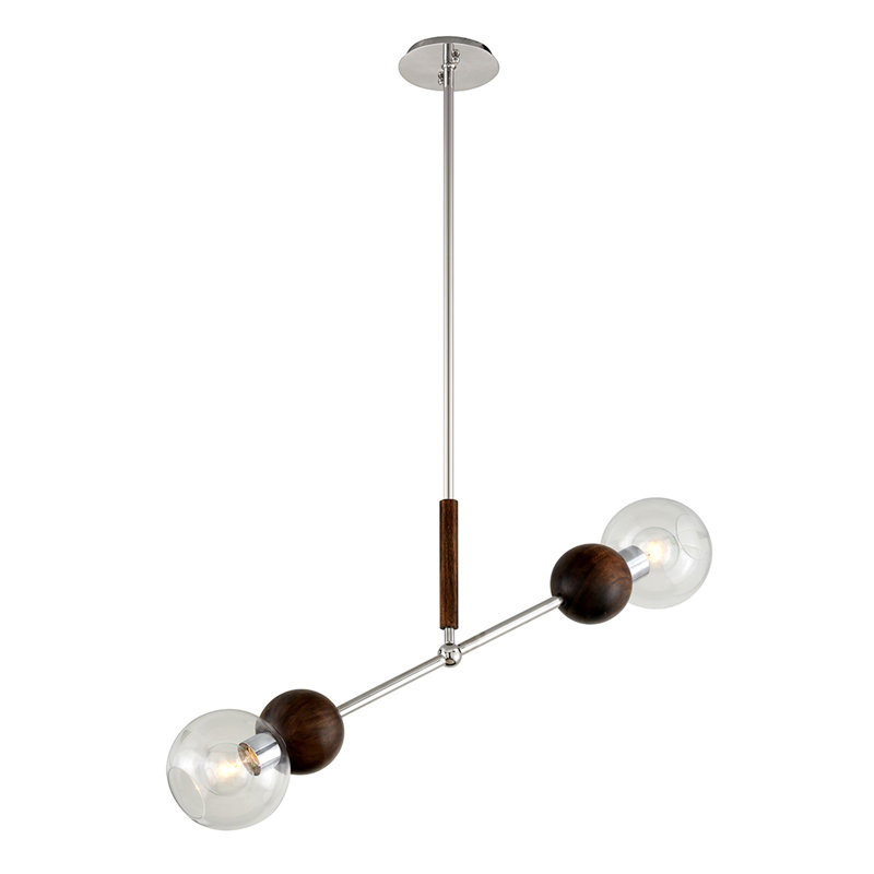 2 - Light Kitchen Island Geometric Pendant