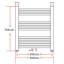 Dunlap Curved Towel Rail Heated Towel Rails