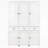 74.8" High-Capacity Pantry with 6 Doors & Adjustable Shelves-937808513