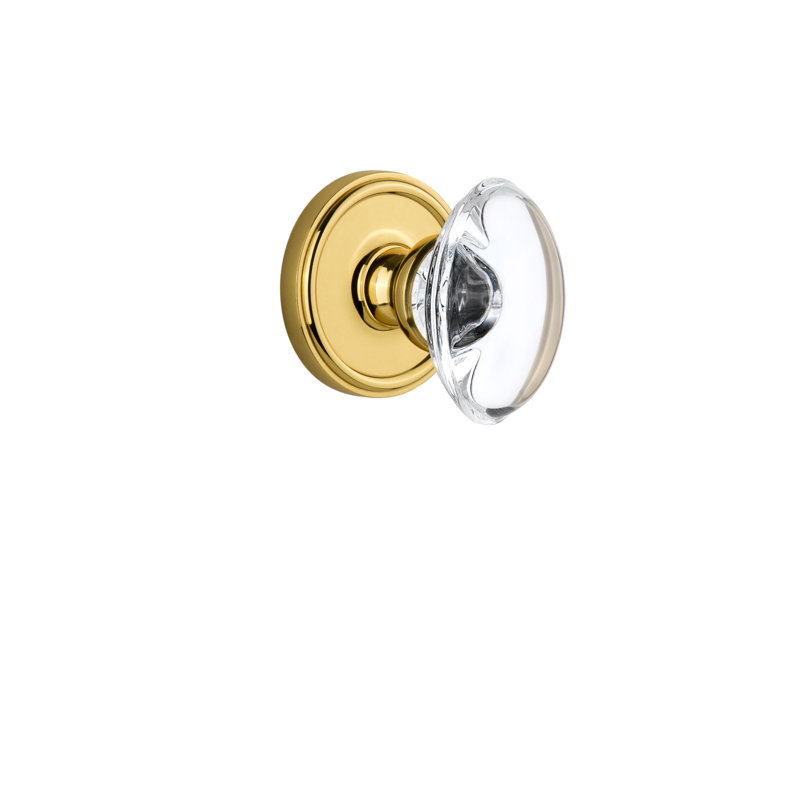 Poignée de porte Grandette Georgetown, Laiton intemporel, 2-3/4"