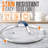 NutriChef 1 - Piece Stainless Steel and Tempered Glass Lid Set