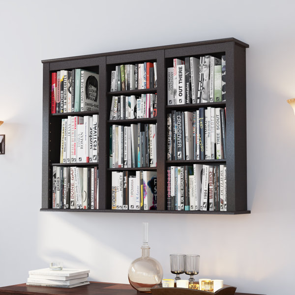 Darby Home Co 34 H Wall Mounted Media Storage & Reviews | Wayfair 34 H Wall Mounted Media Storage