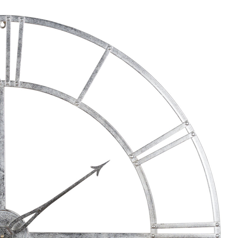 Carmelita Composite Wall Clock, Large