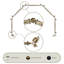 Tringle à rideaux simple 5 côtés pour fenêtre bay Nailsworth-33061177-121092499