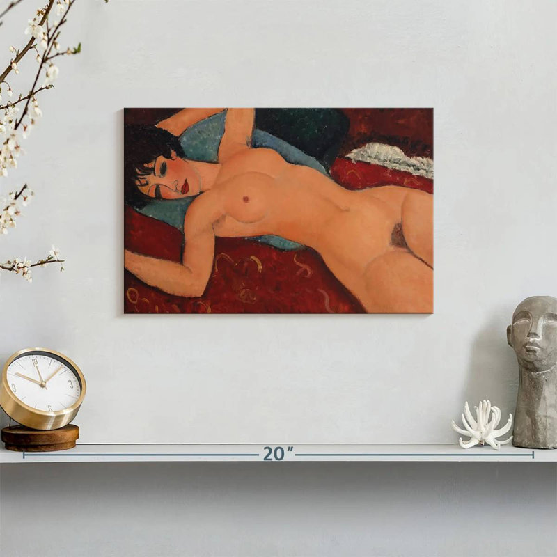 Nu Couche, 8" H x 12" W