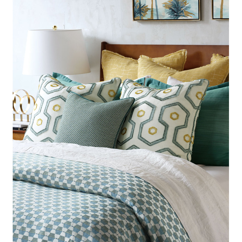 Twin Palms Duvet Cover, Cal.King Duvet Cover + 8 Additional Pieces