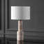 Lampe de table en travertin Khalid