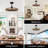 Didama 27.1" Ceiling Fan with LED Lights and Remote Control