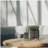 S/2 5/8" GLAZED PLANTER W/ STAND, BLACK