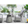 Neneo 2-Person Outdoor Patio Conversation Set With End Table