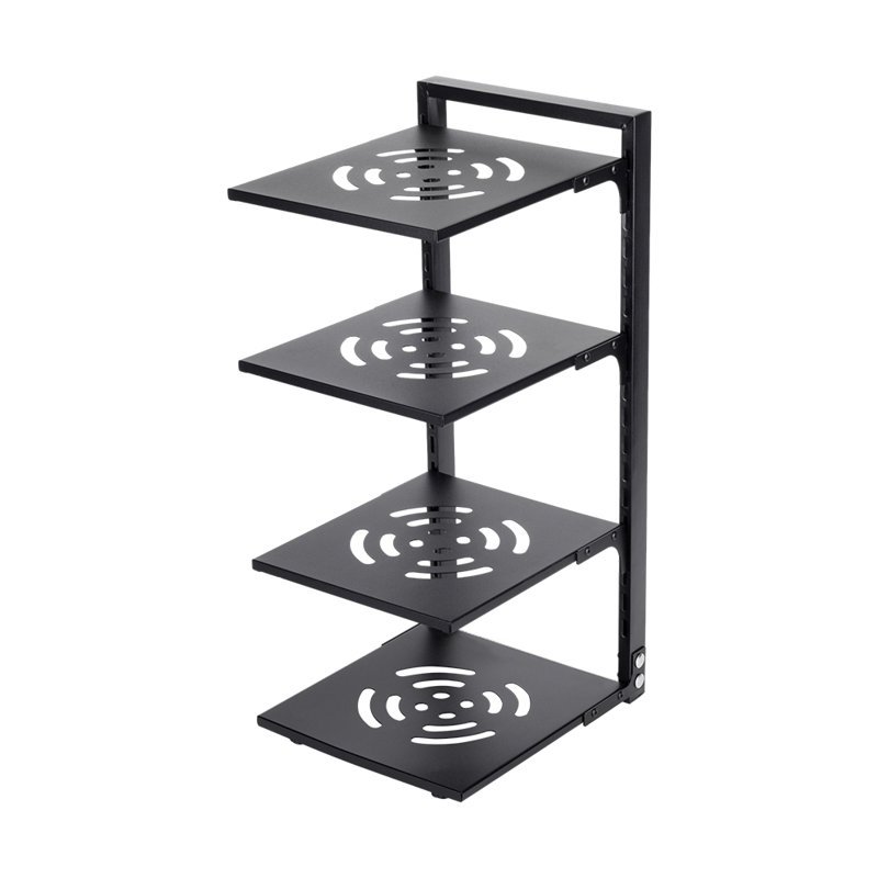 Carbon Steel Rectangle Countertop / Cabinet Pot Rack, 53cm H x 27cm W x 23cm D