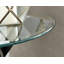 Rantoul Modern Contemporary Glass and Round Small Side Table - Sofa Side Table-1967034514