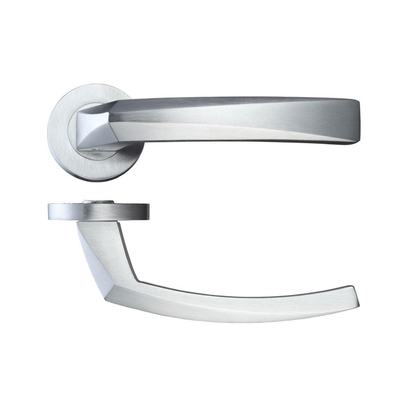 Hydra Latch Door Handle Kit, Powder Coated Black