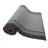 Custom Size Runner Rug Solid Border Gray Berber Style Indoor/Outdoor Non Slip Latex Backing-73824751