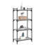 Abdulbasit 120cm H x 30cm W Metal Standard Bookcase-1475694877-1475694872