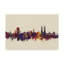 « kassel germany horizon iii », impression sur toile tendue en beige-153585290