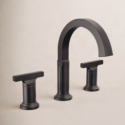 Tetra Widespread Bathroom Faucet with Drain