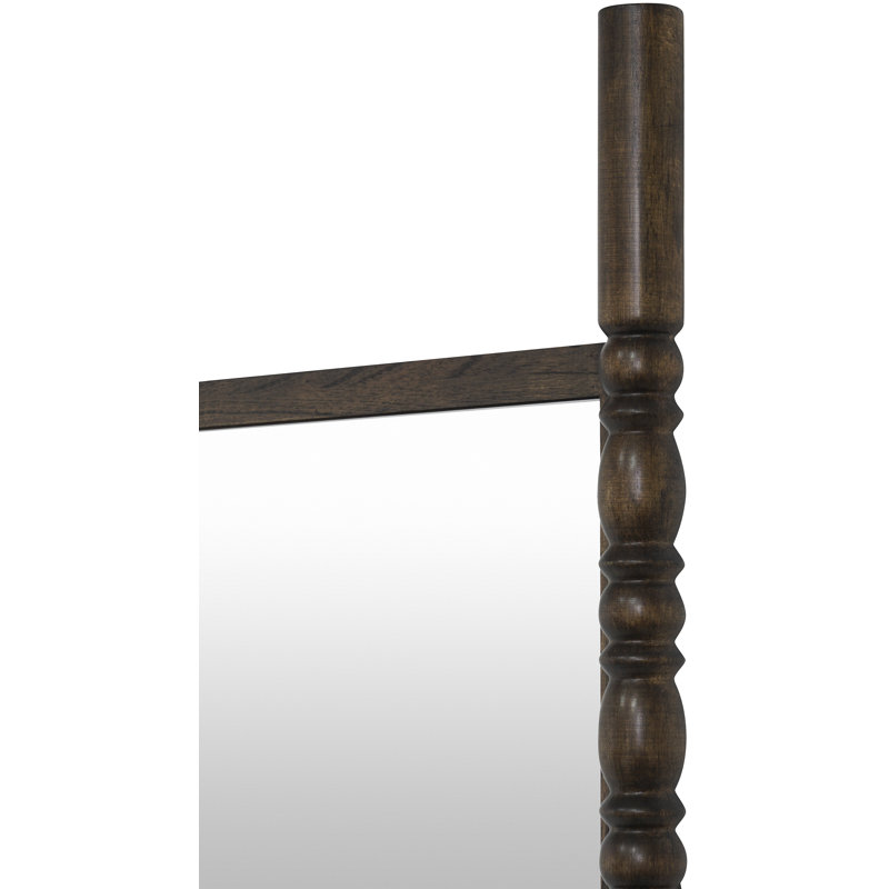 Galey Alix x Livabliss Bennet Mirror, 73" x 30", Dark Brown
