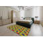 Tapis décoratif Non disponible vert/rouge agassic-2032629534
