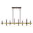 Arkeem 8 - Light Steel Dimmable Square / Rectangle Chandelier-1099409614