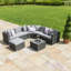 Barcelona Rattan Corner Group - with Ice Bucket-21807211