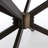 Rectangular with Iron Base Dining Table