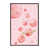 Toile encadrée de bois rustique foncé