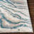 Myndi Abstract Cream/Aqua Area Rug-186423266