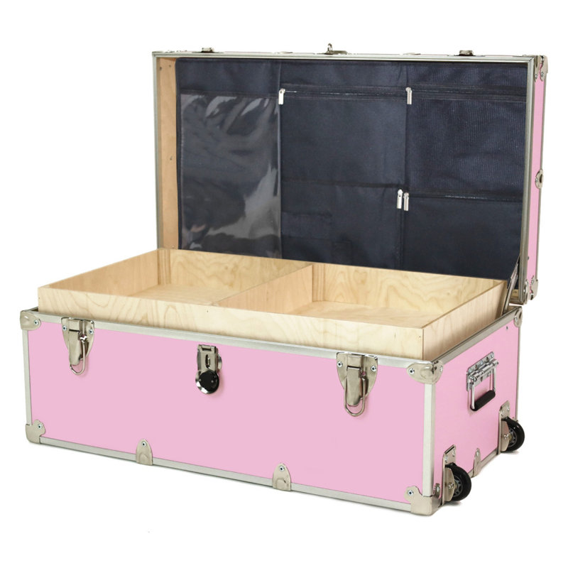Grand coffre de rangement Rhino, Rose