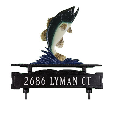 1-Line Lawn Address Sign