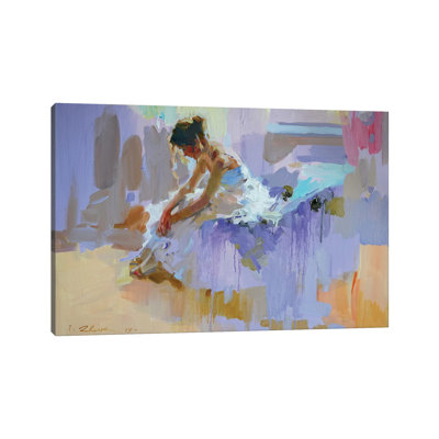 Purple Pause by Igor Zhuk - Wrapped Canvas Painting
